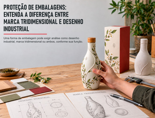Proteção de Embalagens: Entenda a diferença entre Marca Tridimensional e Desenho Industrial